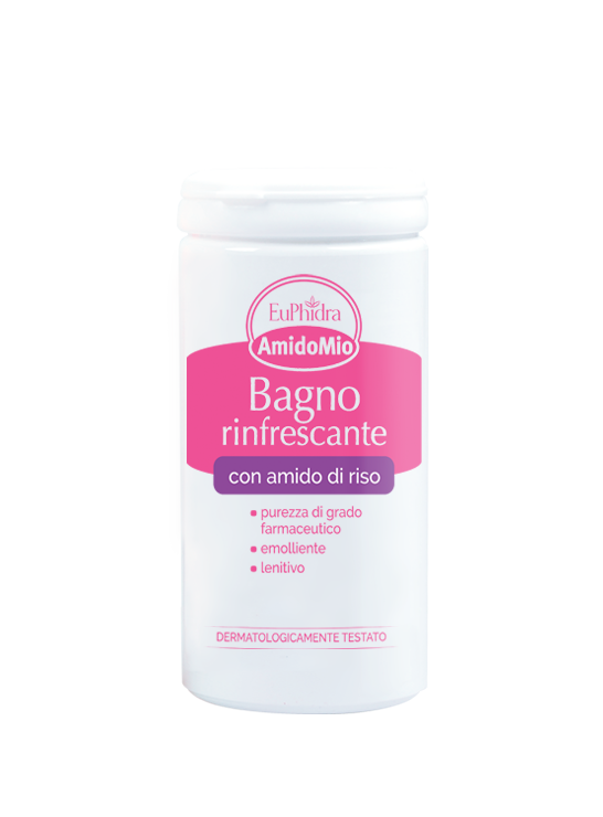 EuPhidra AmidoMio Amido di Riso Bagno Rinfrescante Polvere 200g