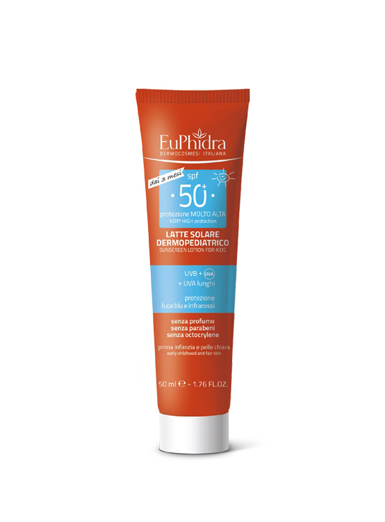 Latte Solare Dermopediatrico 50+