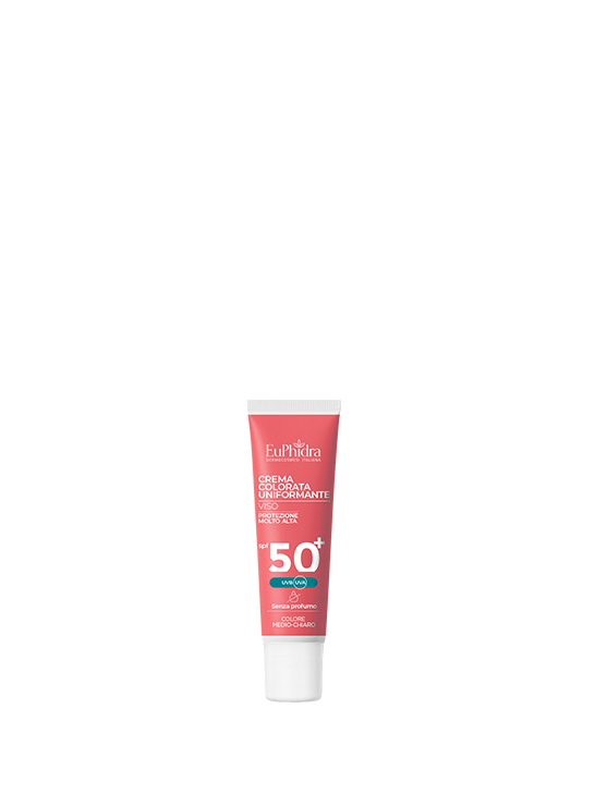 CREMA COLORATA UNIFORMANTE SPF 50+